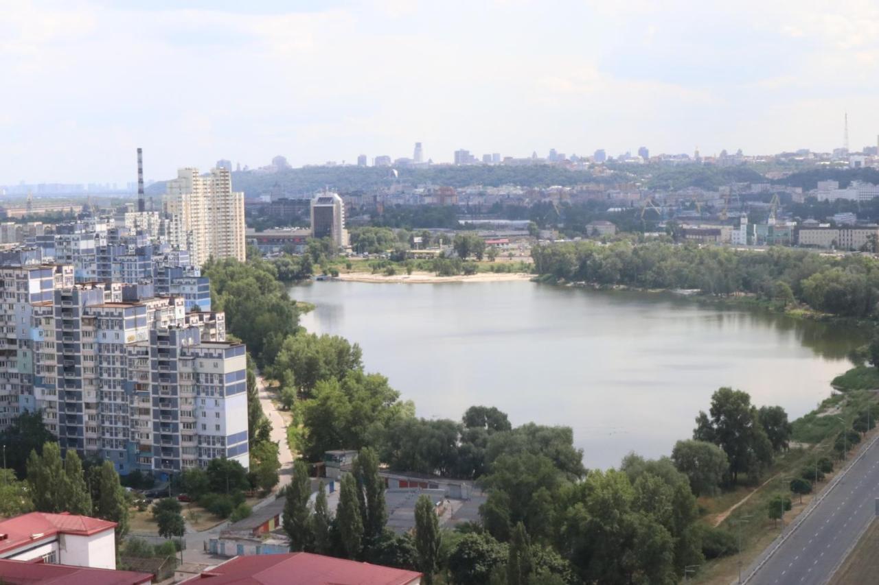 Элитные Апартаменты В Новом Доме На Оболони Kiev Ngoại thất bức ảnh